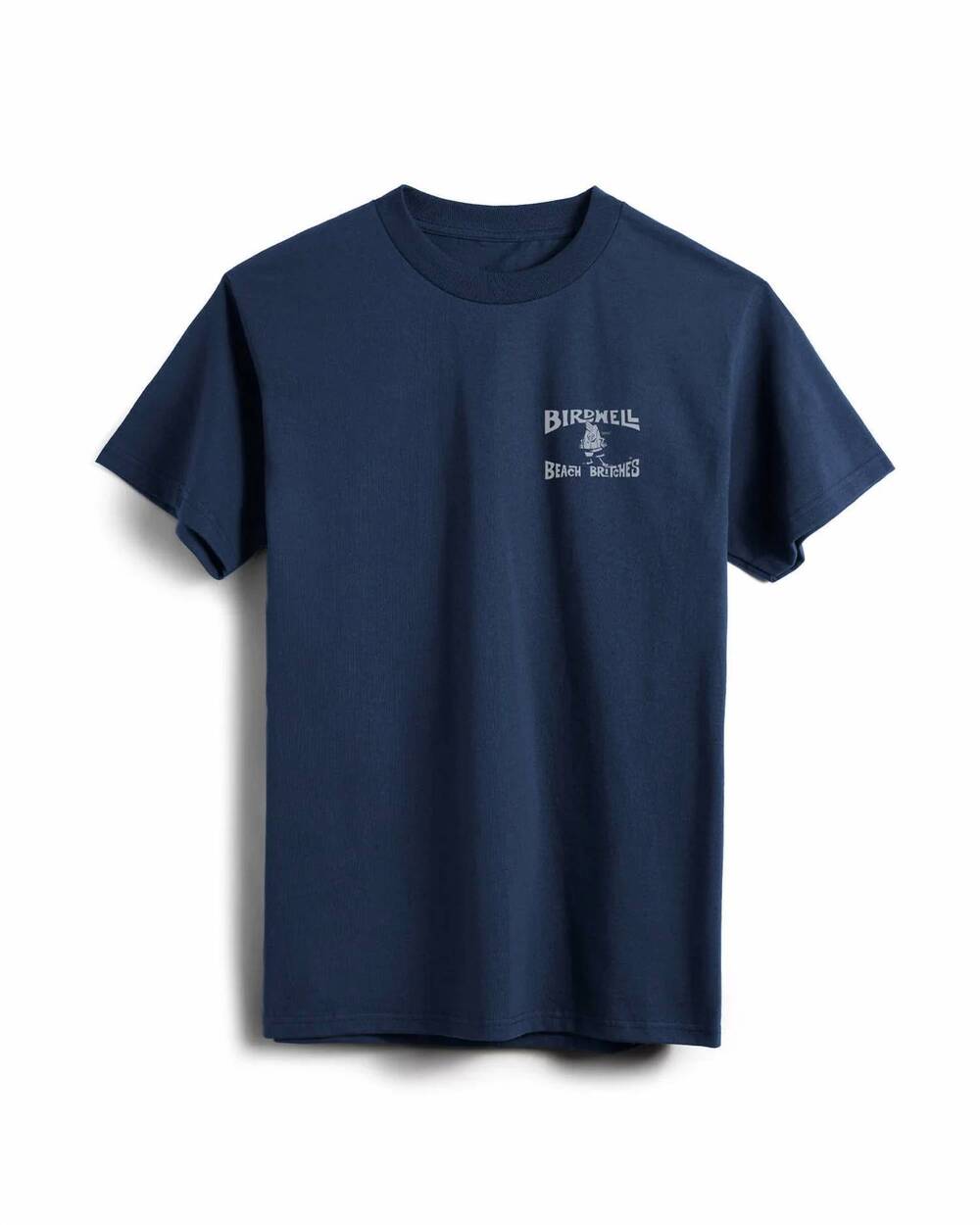 NEW BIRDWELL BEACH BRITCHES men's license plate t-shirt in navy & slate